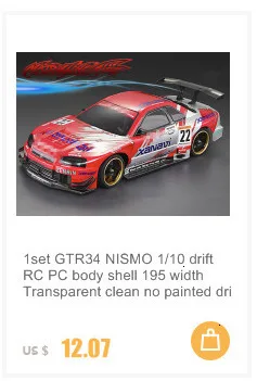 Mustang GT350 1/10 1:10 RC PC Корпус Корпуса 200 мм ширина прозрачный чистый Без окрашивания drift корпус RC hsp hpi trax Tamiya