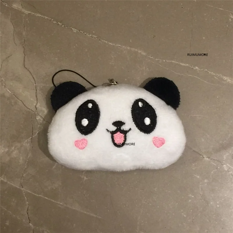 Милая плюшевая игрушка с 6 лицами-новая маленькая панда 5 см Подарочный Брелок для