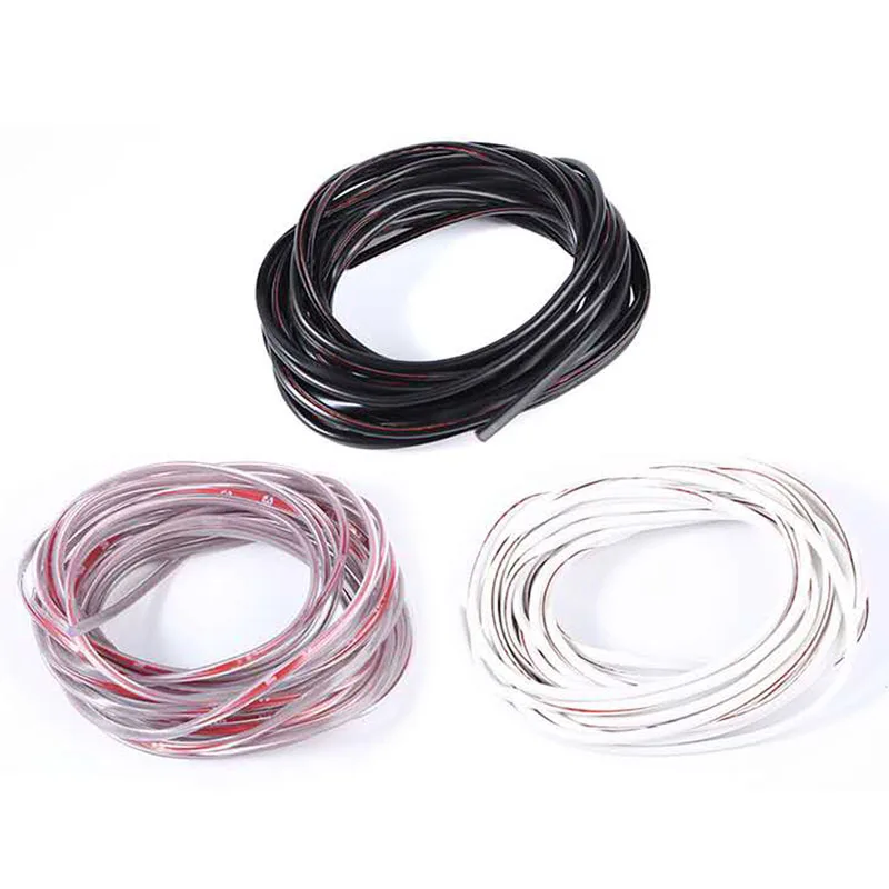 Лента для защиты от столкновений 5 м резиновые края замки боковые защитные