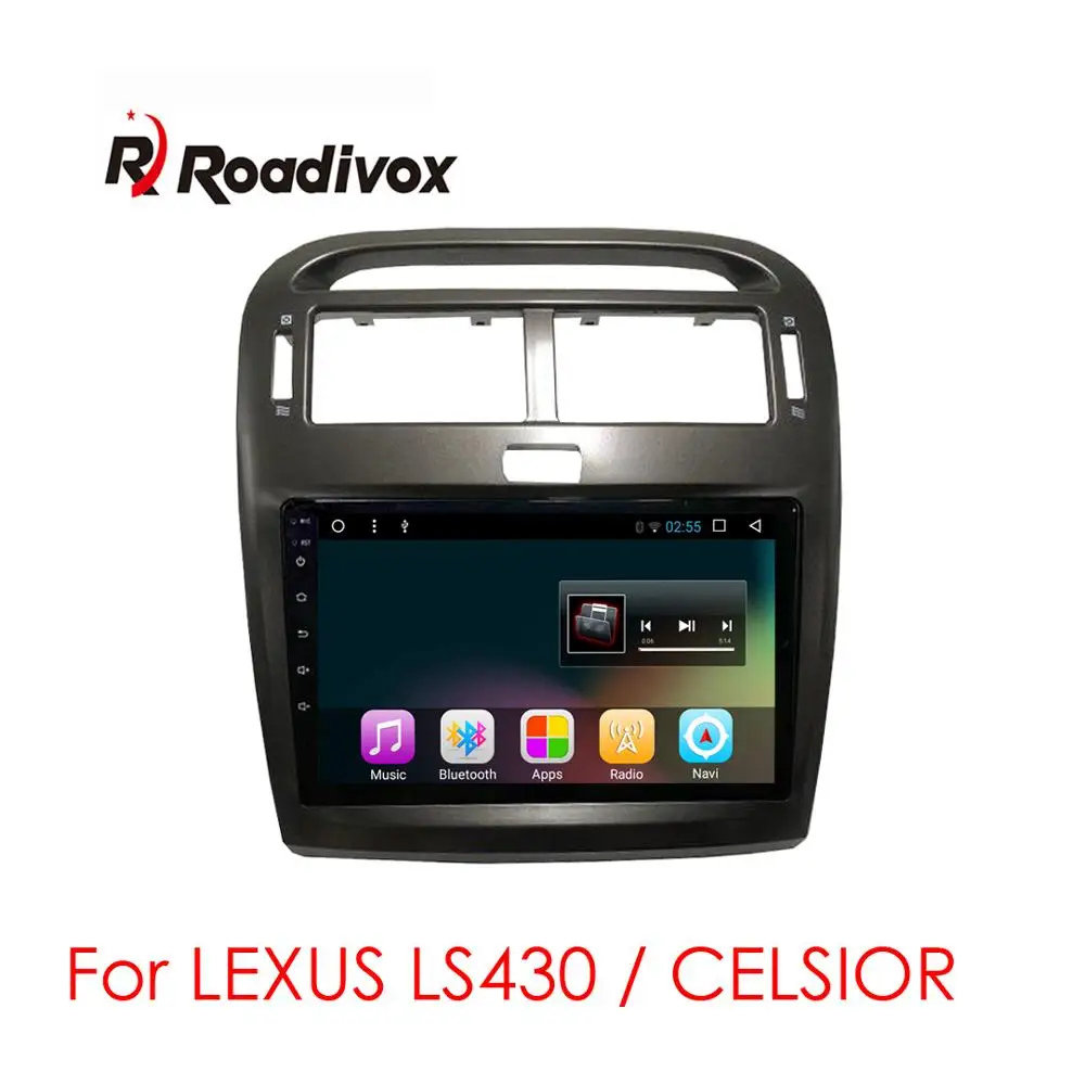 " android 8,1 автомобильный dvd-плеер для lexus ls430 Toyota Celsior 2000 2006 автомобильный Радио мультимедийный плеер gps навигация головное устройство