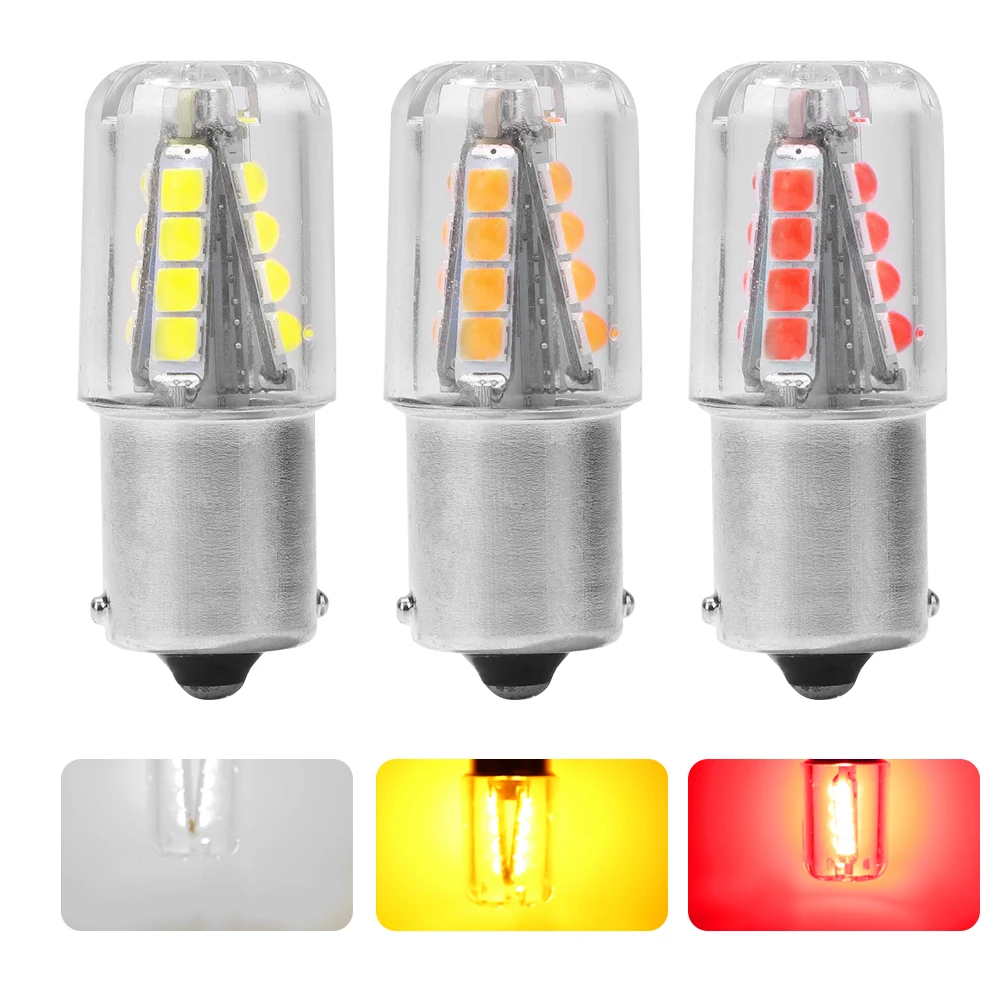 1 шт. Автомобильные светодиодные лампы 16SMD 1156 BA15S P21W 1157 BAY15D P21/5 Вт 12 В | Автомобили и