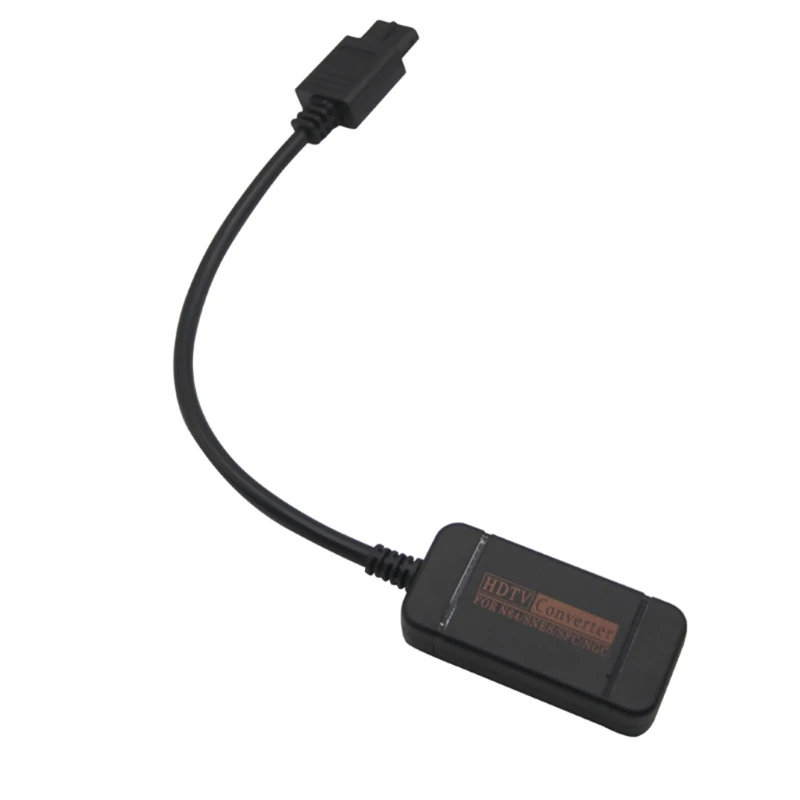 Портативный компонент KX4A для преобразователей NGC N64 SNES SFC в HDTV кабели видео Scart Plug