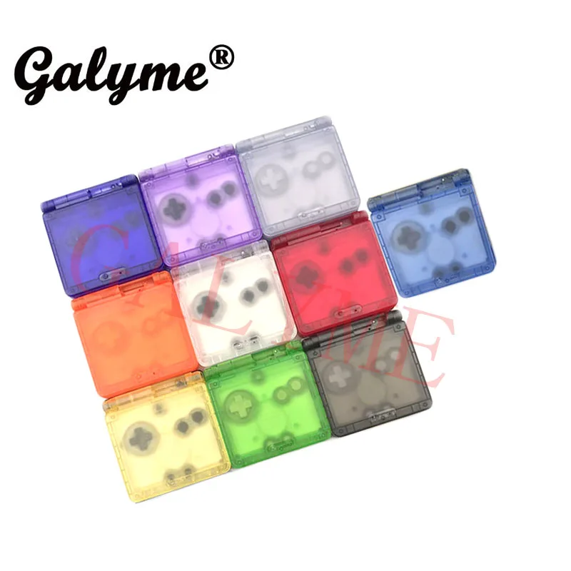 Hot Multi-Transparent Color Housing for Gameboy Advance GBA SP Case Shell Protective Cover With Screwdrivers Screen Lens | Электроника