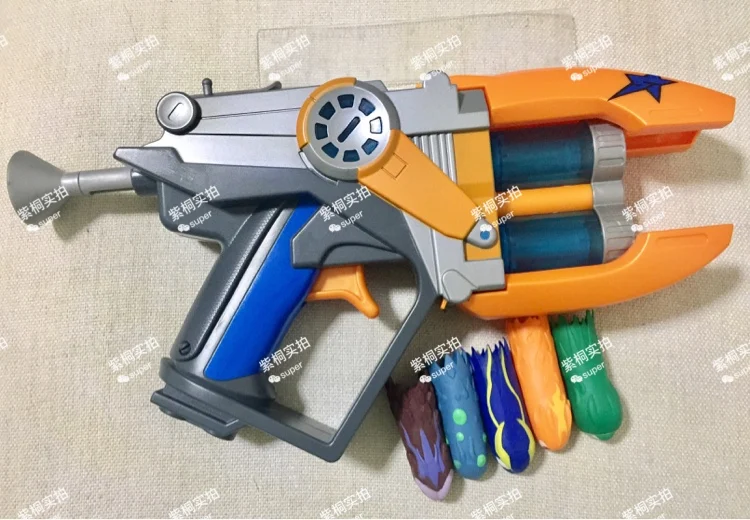 35 см оранжевое поколение 1 Slugterra пистолет игрушка с 3 пулями кукла каждый раз