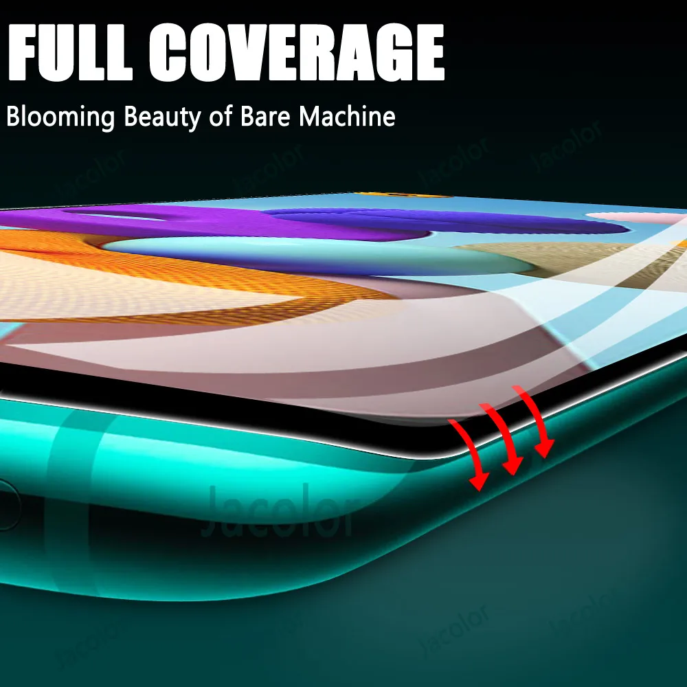 Гидрогелевая пленка для Samsung Galaxy M22 M21 A22 A21S A21 гелевая Защитная экрана/задняя