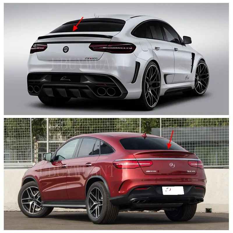 UBUYUWANT для Mercedes Gle Coupe 2016 2017 2018 ABS спойлер Автомобильный задний заднее