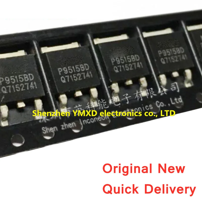

10Pcs/Lot New P9515BD Patch TO-252 MOS Field Effect Tube N Channel 150V 15A