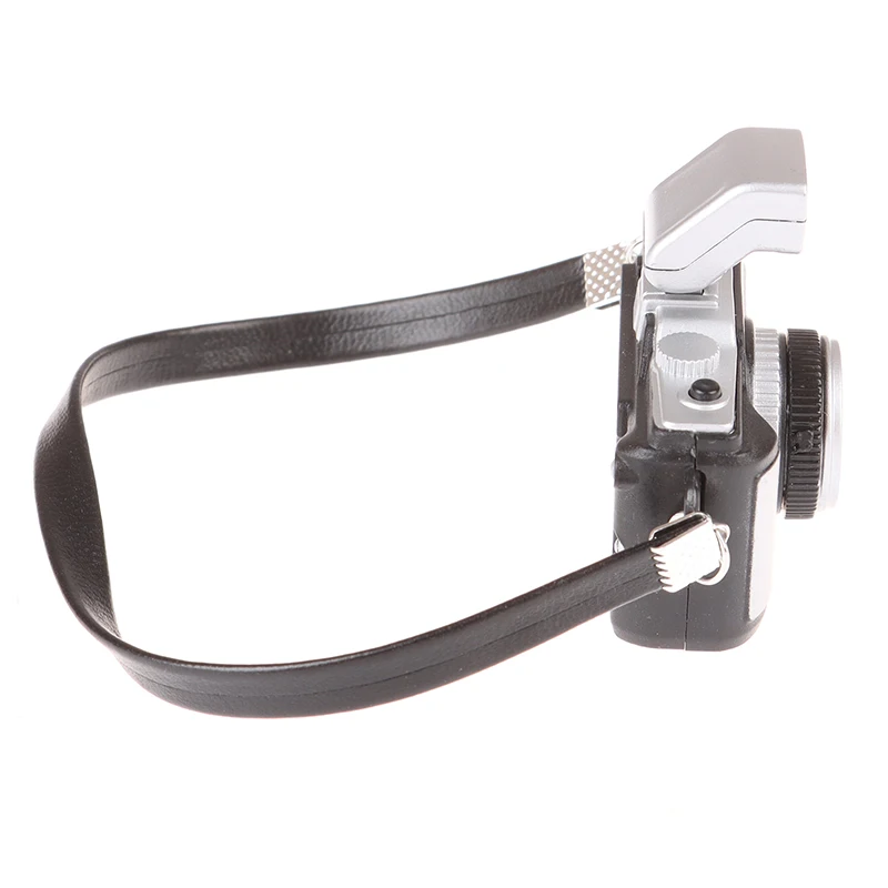 

1pc Dollhouse Miniature Cute Mini Belt Camera Doll Accessories Decoration Toy For Children Gift