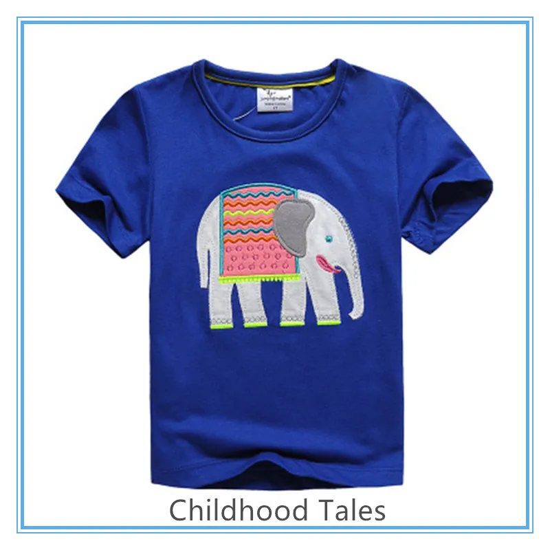 

Summer new children's round neck printed boys and girls T-shirt fashion clothing