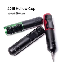 beginner hollow cup tattoo pen motor secant line fogging all in one machine led display direct drive wireless home tattoo pen