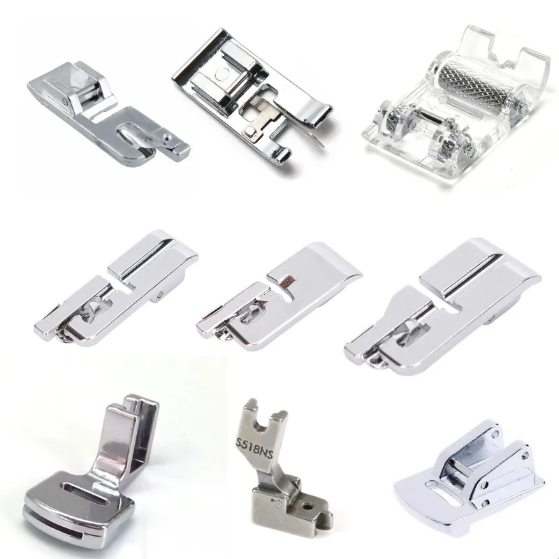 

Домашняя швейная машина, прижимная лапка в рулоне, набор лапок для Brother Singer, Швейные аксессуары