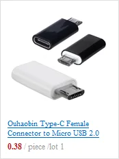 Ouhaobin type-C гнездовой разъем для Micro USB 2,0 конвертер адаптер для передачи данных обеспечивает сверхскоростную зарядку и передачу преобразователя