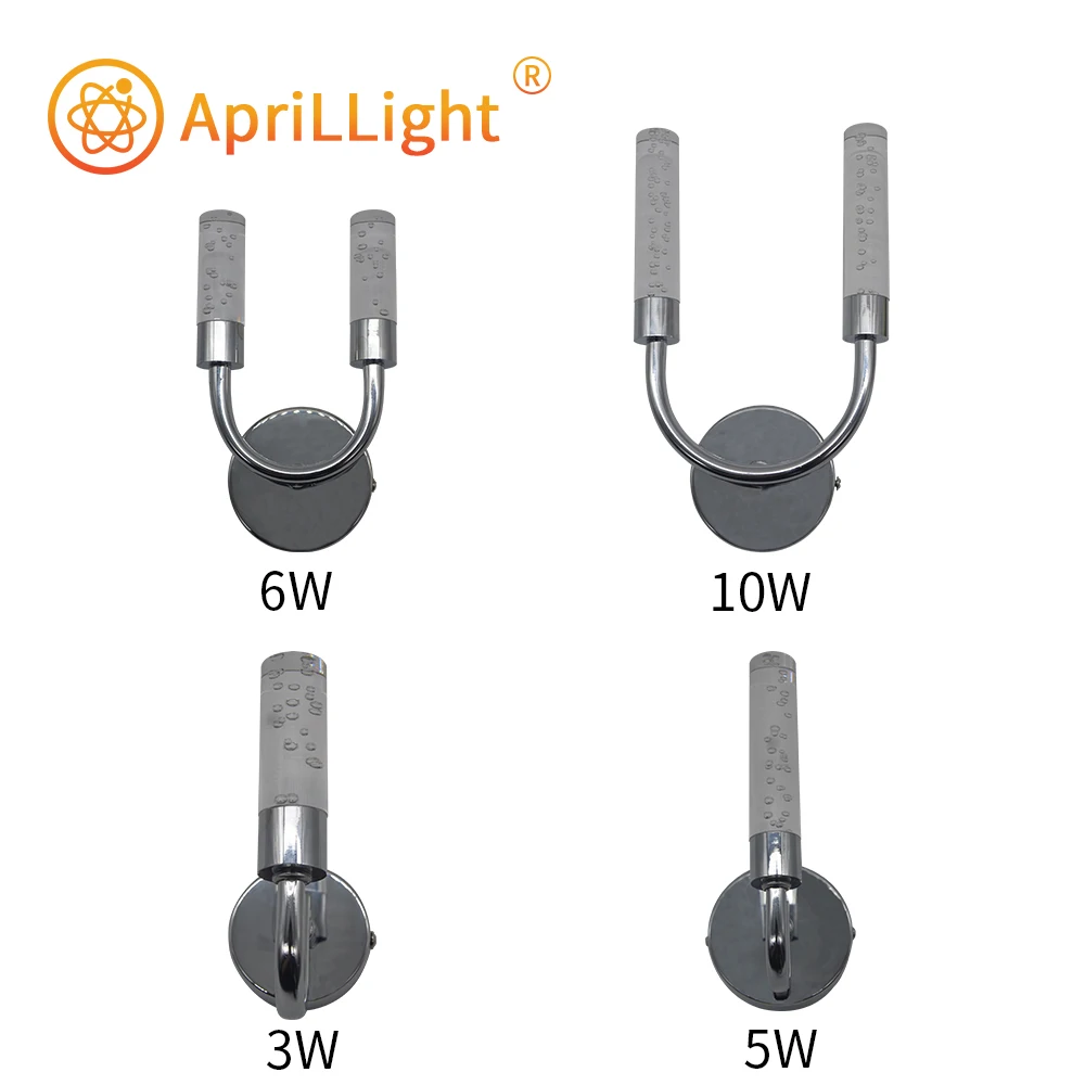 Акриловый креативный современный светодиодный настенный светильник лампа для