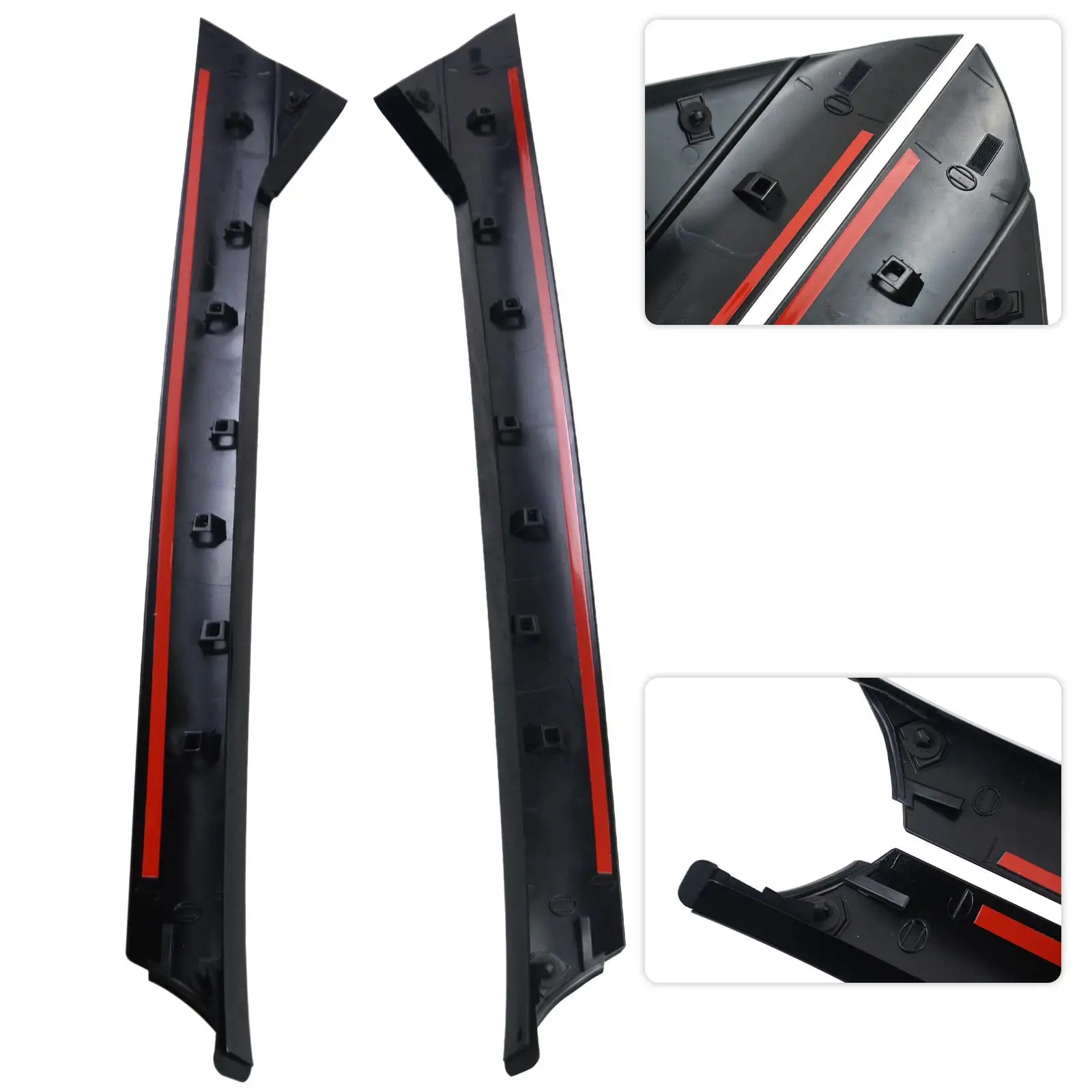 AP03 2 шт. переднее левое и правое ветровое стекло внешняя отделка молдинг для Ford