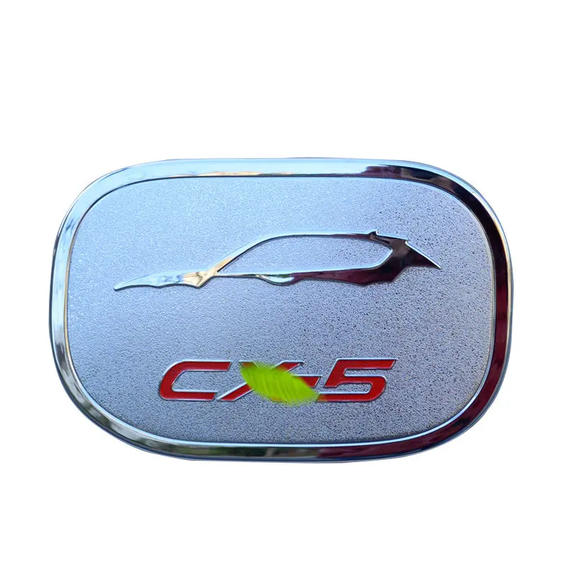 Крышка автомобильного топливного бака ABS хромированная отделка наклейки для MAZDA