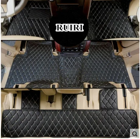 

for Toyota Highlander 7-seater car floor mat + full cover trunk mat