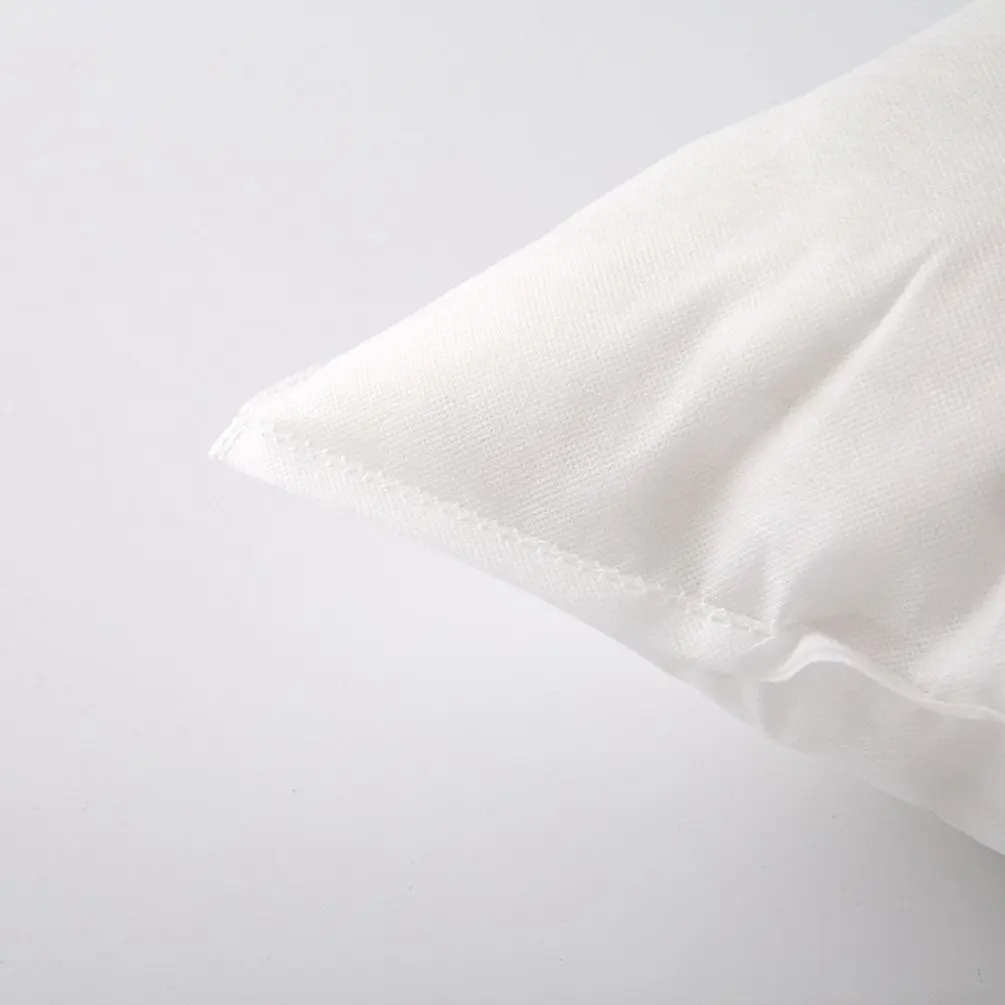 Подушка из полипропилена и хлопка однотонная высокоэластичная 45 х45 см для дивана