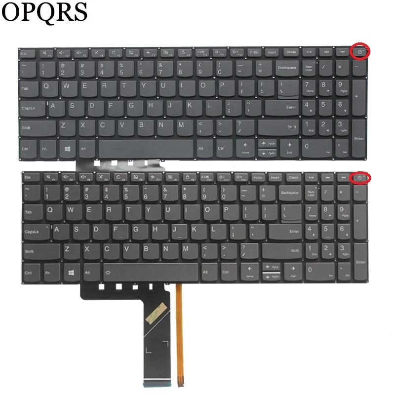НОВЫЙ США клавиатура для ноутбука Lenovo IdeaPad320 17 320 17IKB 17ISK 330 17AST 17ICH V15 IWL 15|Клавиатуры