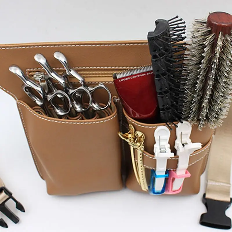 Профессиональные Парикмахерские ножницы для волос Сумка поясная сумка Укладка