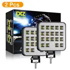 2x светильник 57w 19led рабочий светильник луч свет бар автомобиль внедорожник Atv для езды по бездорожью Противотуманные огни со скобами высокое качество автомобиля Led Headligh