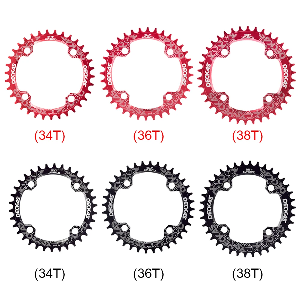 

Round Narrow Wide Chainring Bicycle Chainwheel Crankset Easily Installation 104BCD MTB Mountain Bike Personal Bicycle Parts