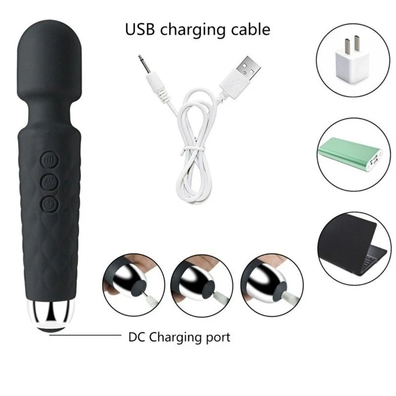 USB Recharge Female Vibrator Dildo G-Spot Stimulate Massager Erotic Sex Toys for Women Couples Products |