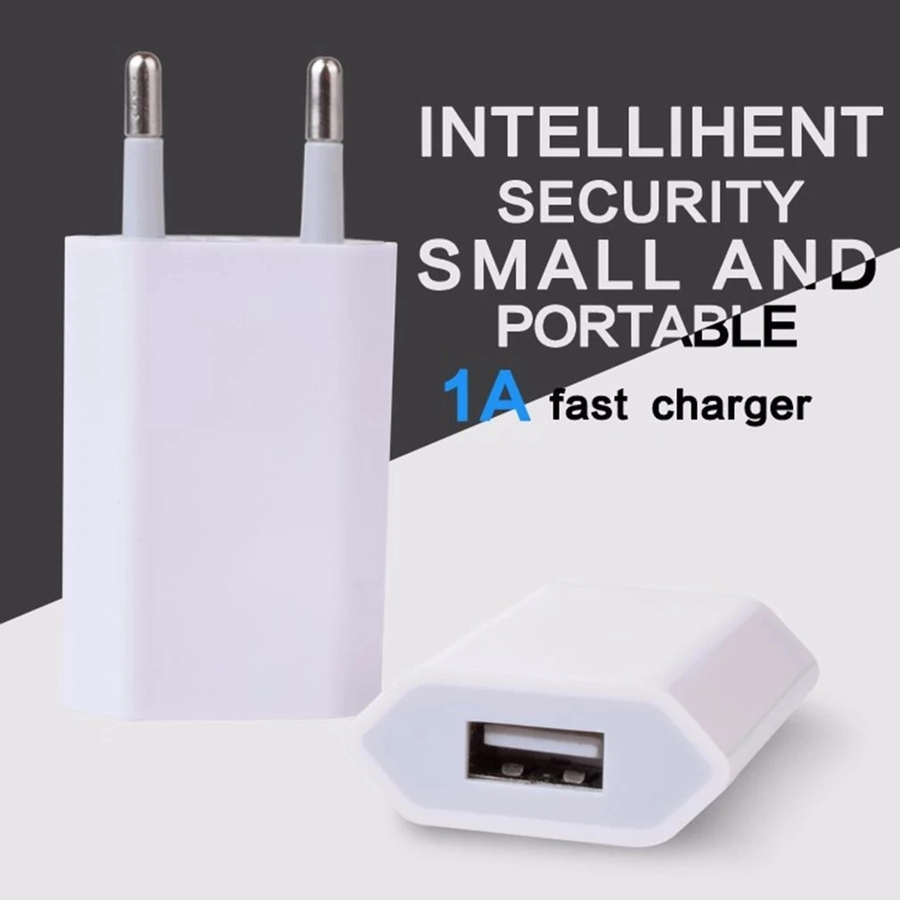 USB-зарядное устройство для iPhone X 8 7 4 Φ 5 6 6S Plus зарядное iphone настенный адаптер