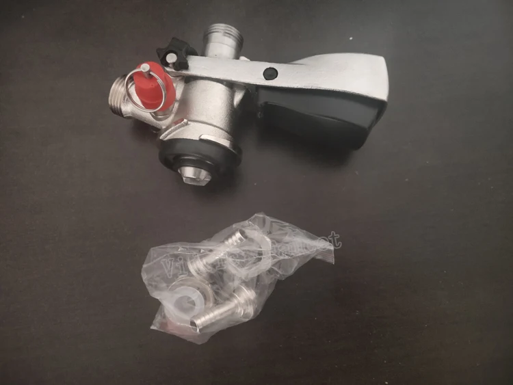D Тип 5/8 давление выдувания пива диспенсер клапан, отель Kegerator Tap homebrew, пиво диспенсер латунный клапан Ручка из нержавеющей стали