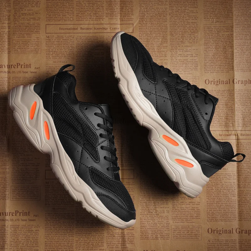 

Men Running Jogging Shoes Sneakers Lace-up Adult Male Outdoor Light Weight Breathable Athletic Casual Training Size 39-46