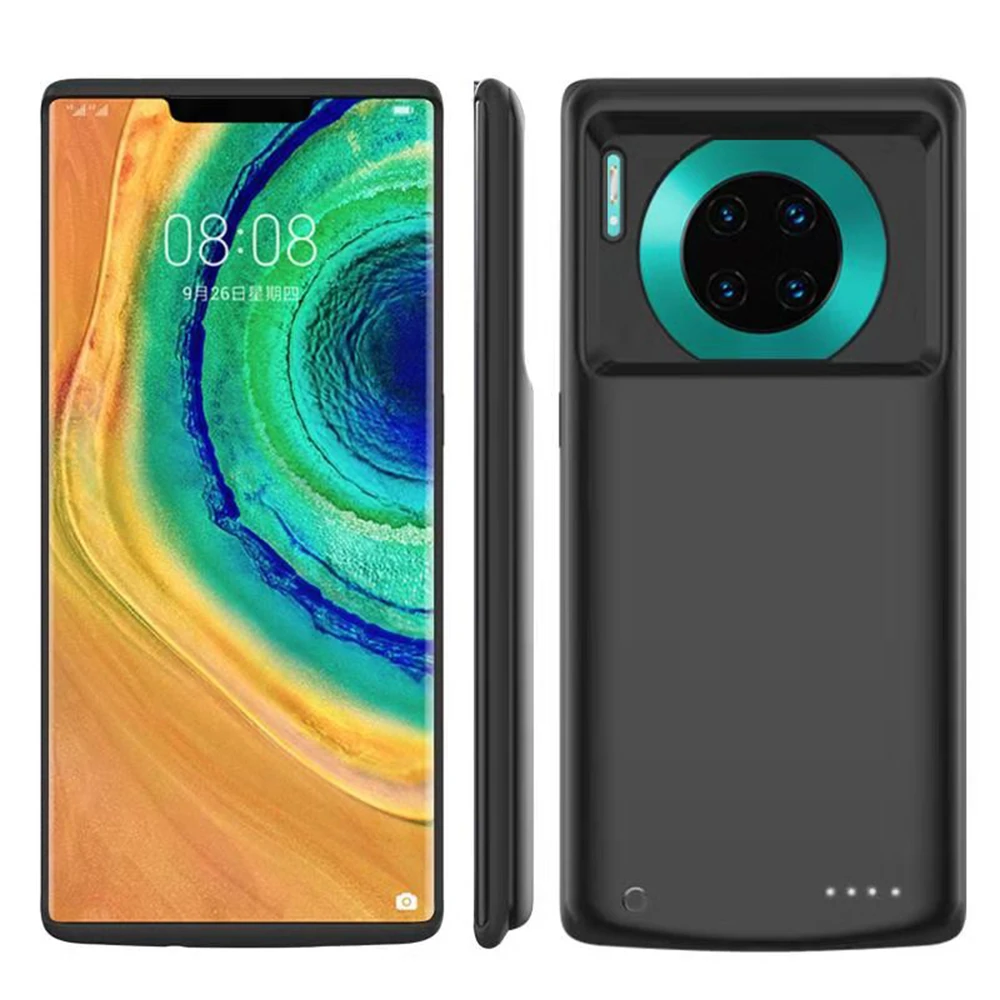 Чехлы для зарядки аккумуляторов Huawei Mate 30 Pro чехол аккумулятора 6800 мАч внешний