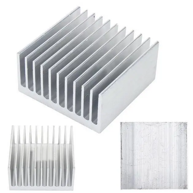 

Accessories Heat Sink Cooling For CPU IC LED Heat Set Sink 10pcs 20 X 20 X 6mm Brand New