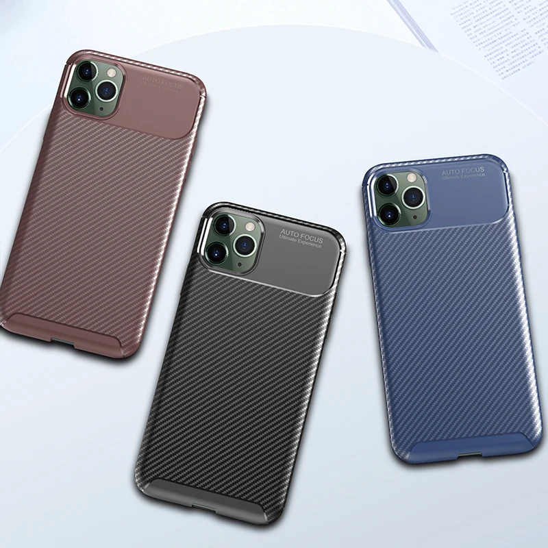 

case for iphone 11 pro max bumper cover on iphone11 i phone 11pro 11promax coque back bag shell armor matte soft tpu iphon iphoe