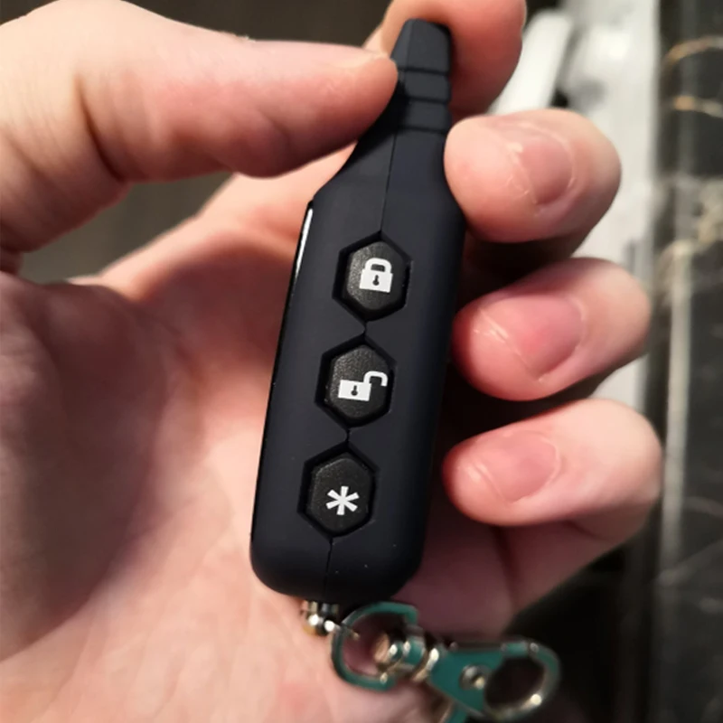 B9 LCD Remote Control Keychain for two way Car Alarm System vehicle Security kit Twage Starline Key Chain Fob Engine Start | Автомобили и
