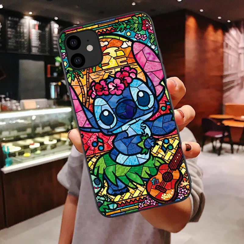 Художественный мягкий чехол для телефона Tinker bells Stitch Белоснежка Принцесса для IPhone X SE 5 5S 6 6S 7 8 Plus XR XS MAX 11 Pro силиконовый чехол