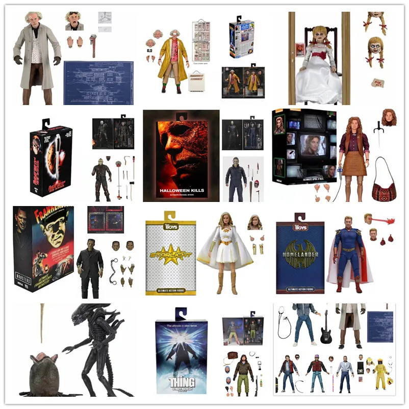 

Annabelle Thing Джейсон Майкл Майлс Франкенштейн инопланетянин Апрель женщина репортер доктор Браун экшн-Фигурки игрушки коллекционер подарок кукла