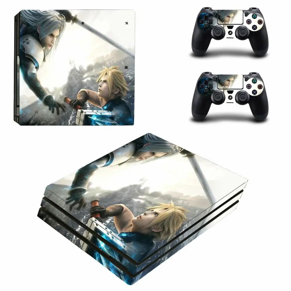 Final Fantasy PS4 Pro Стикеры s Play station 4 кожи наклейка для Игровые приставки консоли и