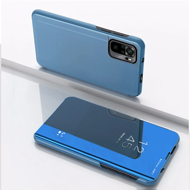 Умный зеркальный флип чехол для samsung galaxy a02s a12 a32 a42 a52 a51 a71 a41 a31 a21s a11 a01 core m31 s m51 m 21