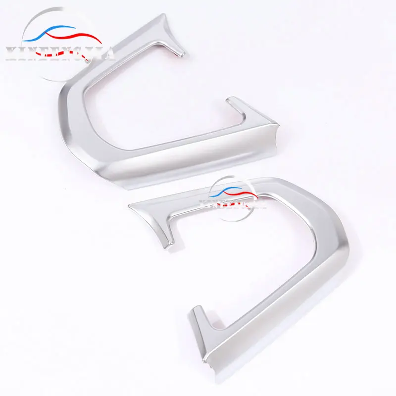 

For BMW X4 X3 G01 G02 18-19 ABS Chrome Silvery Car Modified Decorate Seat Back Net Frame Center Control Panel Interior Trim