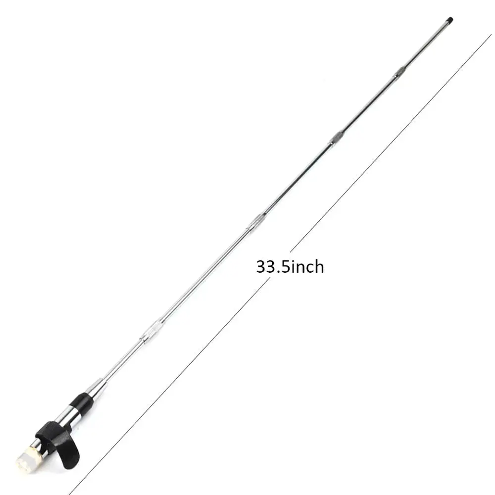

Dual Band 144/430MHz SMA-male Antenna Foldable Antenna for Yaesu/Vertex VX-3R VX-177 VX-170 FT-60R Icom TYT Radio