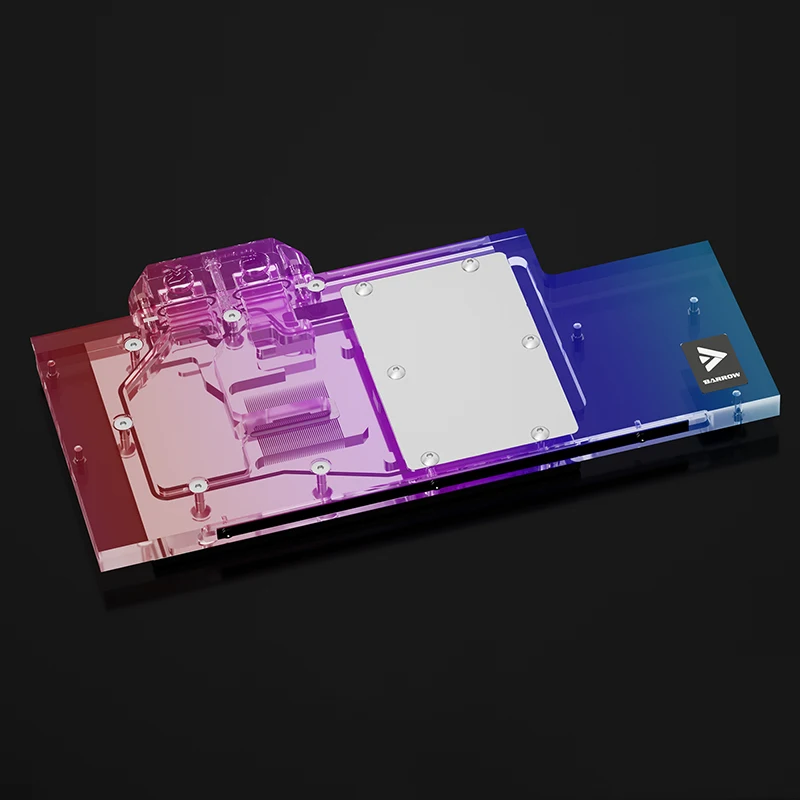 Водяной блок Barrow GPU для MSI 3090 3080 RTX GAMING X TRIO 10G Cooler 5 в светильник поддержка