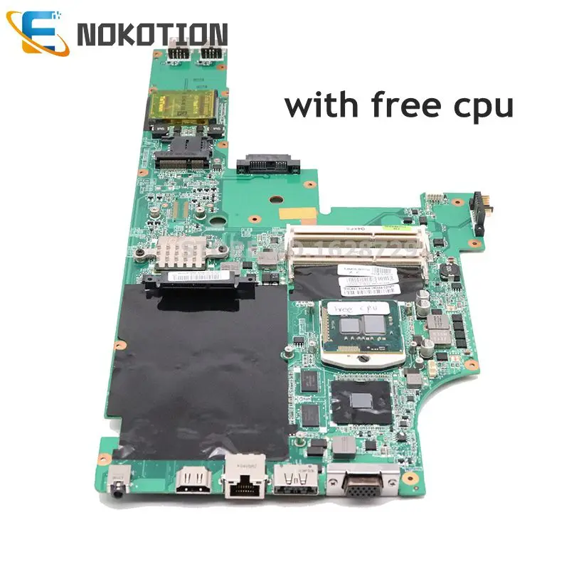 Материнская плата NOKOTION 63Y2144 DA0GC6MB8F0 для Lenovo Thinkpad edge E50 HM55 DDR3 HD 4500 | Компьютеры и офис