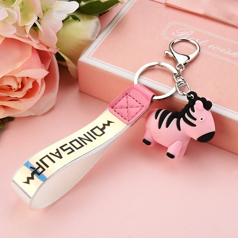 

Horse Keychain Animal Key Holder Pendant Accessories Fashion Jewelry porte clef Bag Car Keyring llavero mujer chaveiros EH207