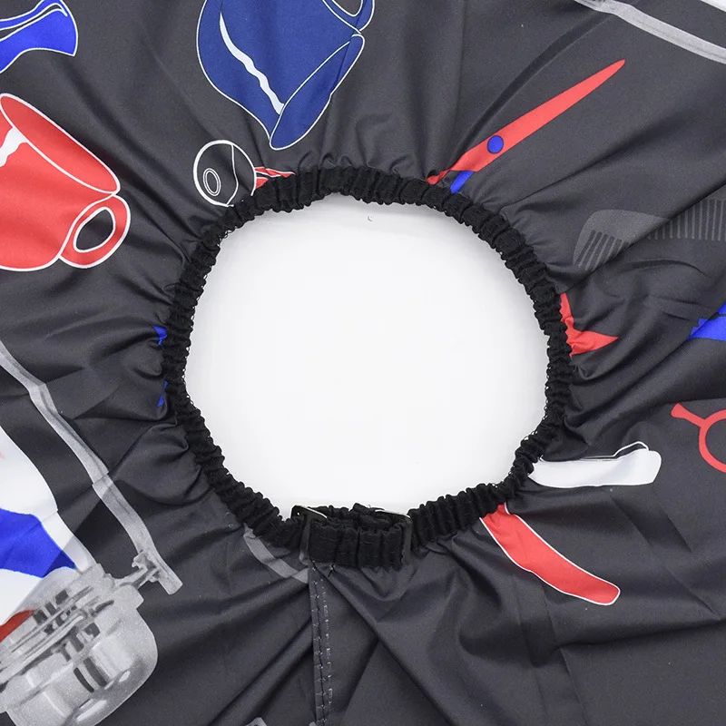 

Hairdressing Coth Pattern Cutting Hair Waterproof Cloth Salon Barber Cape Professional Hair Stylist Retro Hairdressing Cloth