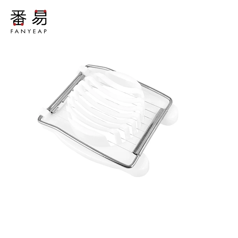 

Multifunctional Egg Cutter Stainless Steel Egg Slicer Sectioner Cutter Mold Flower-Shape Luncheon Meat Cutter Kitchen Gadgets