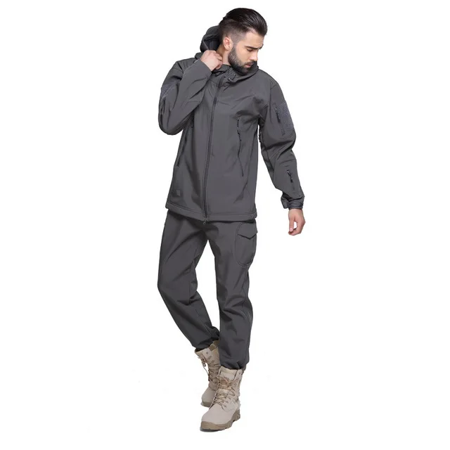 Уличные водонепроницаемые куртки TAD V4 Softshell тактическая охотничья Экипировка