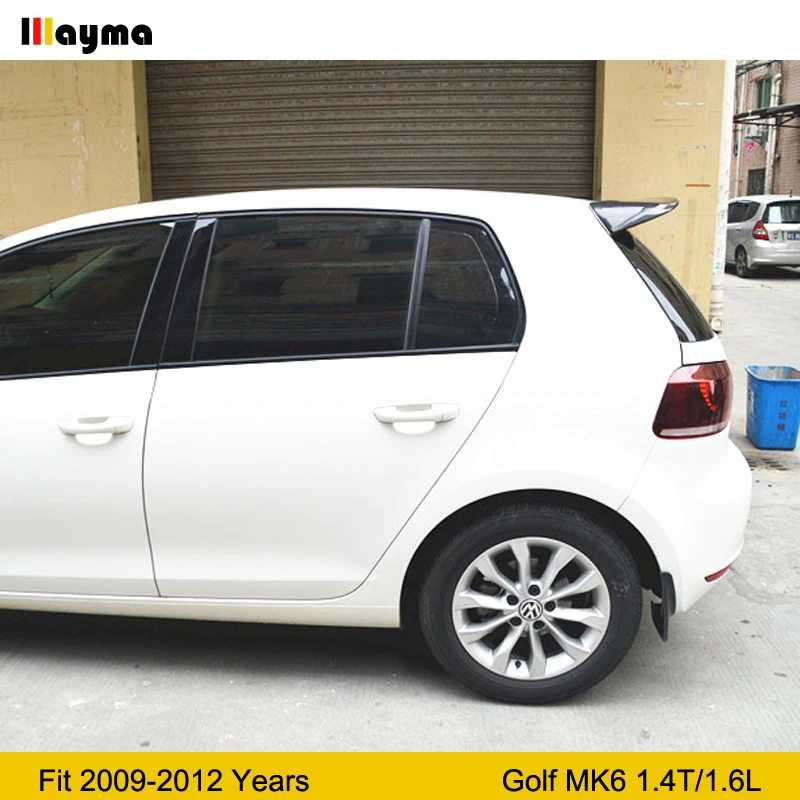 Углеродного волокна крыши крыло спойлер для VW Golf 6 1 4 T 1.6L 2009-2012 год Mk6 Тюнинг