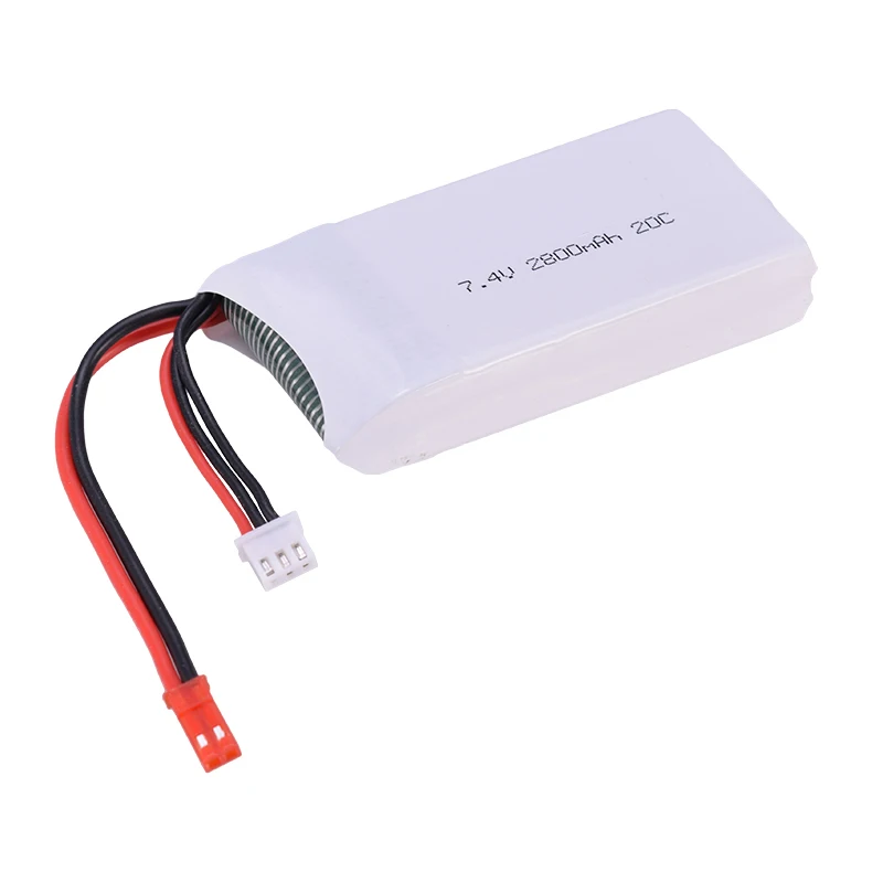 7 4 в 2800 мАч 2S 20C передатчик Lipo батарея для радио Link Le Di RC4GS RC3S пульт дистанционного