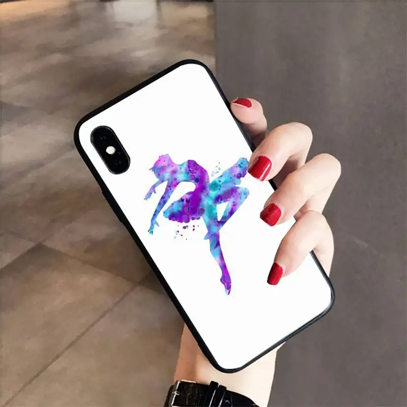 

Babaite Ballerina Dance Ballet Girl Soft Phone Cover for samsunga30 s 40 s8 20 huaweinova7pro 8x honor 10i redminote8pro