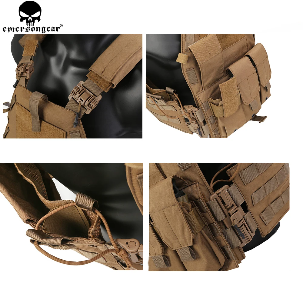 EMERSONGEAR Тактический быстросъемный 094K стильный боевой охотничий жилет для