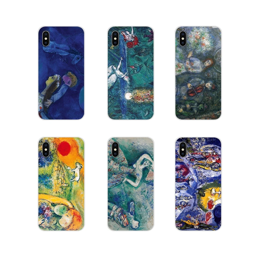 Аксессуары чехол для телефона чехлы с рисунком Марка Chagall Huawei Mate Honor 4C 5C 5X 6X 7 7A 7C 8 9